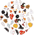 Kalolary Halloween Charms Alloy Enamel Bracelet Metal Earring Kawaii Pendant for Party DIY Jewelry Necklace Making Supplies