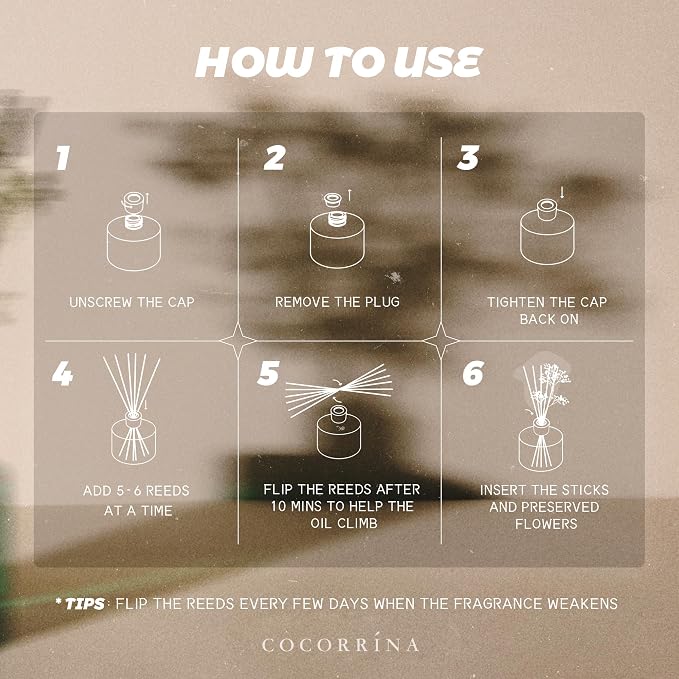 Reed Diffuser - Ocean Mist 6.7 Fl.oz Reed Diffuser Set - Image 7