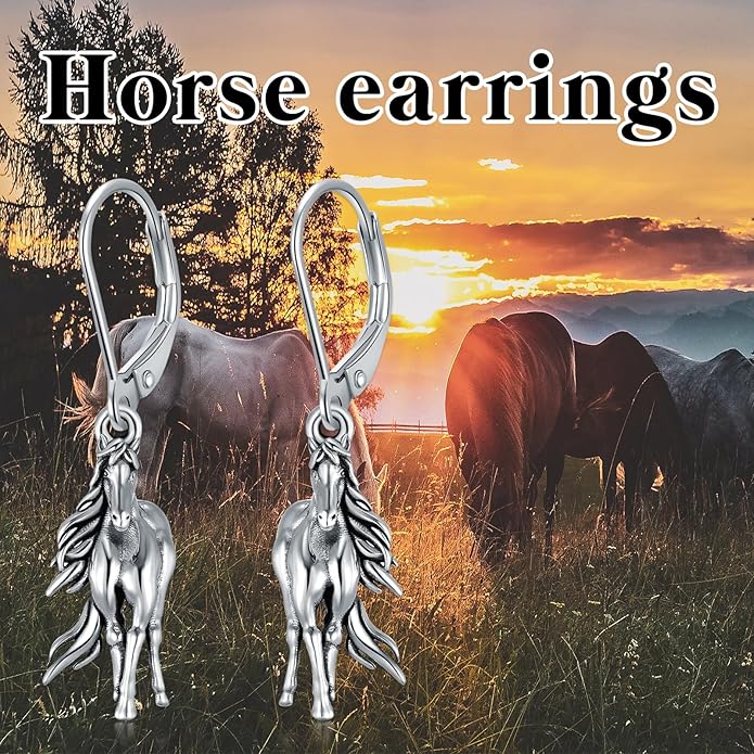 PELOVNY Animal Dangle Earrings Sterling Silver Hypoallergenic Moss Agate Crystal Moonstone Earrings Bee Butterfly Dolphin Peacock Phoenix Jewelry Birthday Christmas Gifts for Women