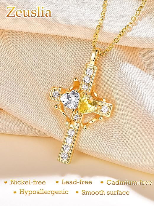 Valentine's Day Gifts for Wife 925 Sterling Silver Double Birthstone Pendant Necklaces I Love You for Always and Forever Necklace Anniversary Birthday Gifts for Wife Girlfriend Mom Her