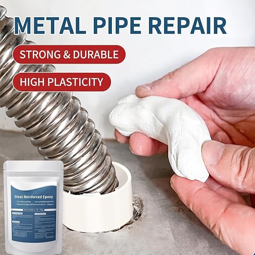2Pack 3.53oz White Epoxy Putty Repair Kit - Image 4