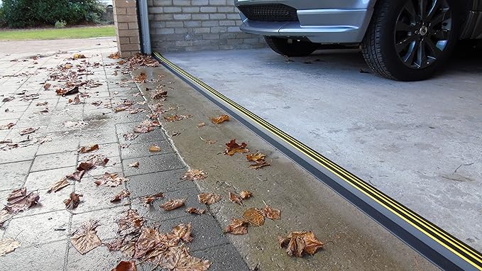 1” High Garage Door Threshold Seal Kit 10'3" Length | Flexible PVC | Complete - Image 4