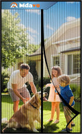 Magnetic Screen Door, Fit Door Size 32 x 96 Inches, Screen Doors by Welcometobuy