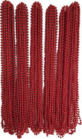 Festive Metallic Beaded Necklaces