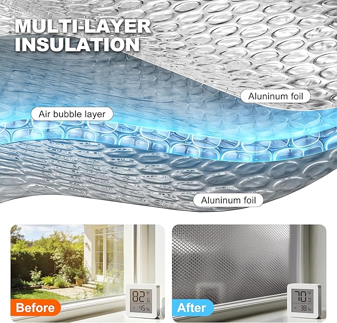 Reflective Bubble Window Insulation - Image 3
