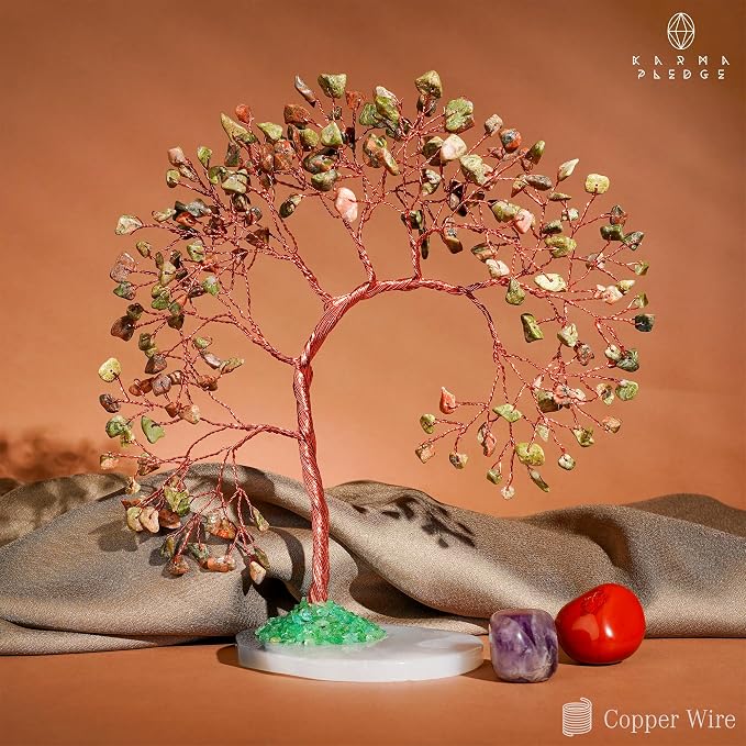Crystal Tree of Life for Home, Wall Decor to Bring Money & Good Luck, Handmade - Image 5