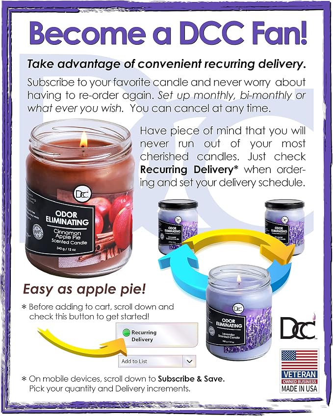 Bamboo Two Pack Odor Eliminating Highly Fragranced Candles - Image 5
