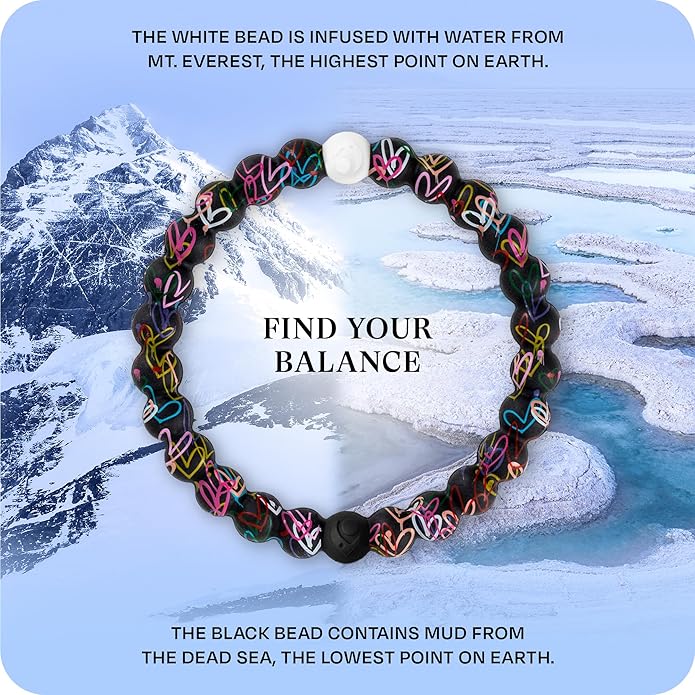 Lokai Bead Bracelets - Colorful Boho Beaded Healing Bracelets for Women & Men - Unique Meaningful Gift For Women & Men For Christmas, Stocking Stuffers