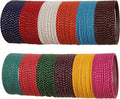 Touchstone indian bangles bracelets for women colorful churiyan set return gifts jewelry chudiya bulk pack bollywood metal bangle sets 12 textured vintage colors. Set of 144