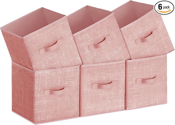 SONGMICS Storage Cubes, 13-Inch Foldable Closet Organizers | Non-Woven Fabric by Unknown