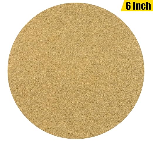 100 PCS 6 Inch PSA Sanding Discs 120 Grit Sandpapers Self Stick Sand Paper - Image 3