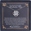 EPIRORA Sterling Silver Cubic Zirconia Love Knot Pendant Necklace for Women, Graduation Birthday Christmas Jewelry Gifts for Friends/Wife/Sister/Daughter/Mom