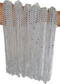 Festive Metallic Beaded Necklaces