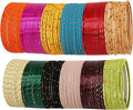 Touchstone indian bangles bracelets for women colorful churiyan set return gifts jewelry chudiya bulk pack bollywood metal bangle sets 12 textured vintage colors. Set of 144