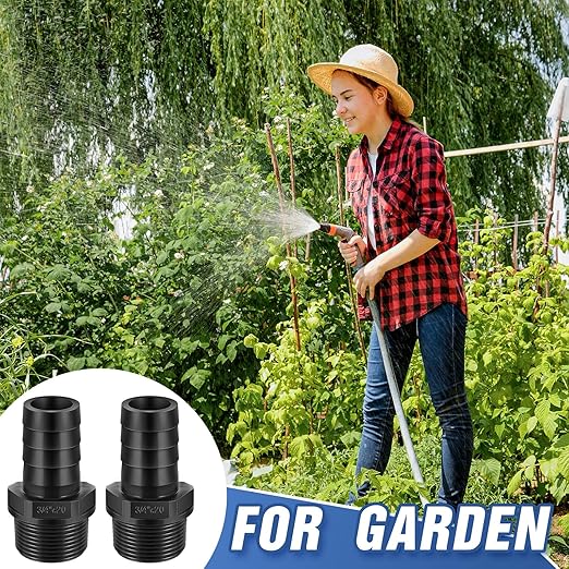 2 Pcs Pool PVC Tube Fitting Barbed Hose Fittings Adapter | Hose Fittings - Image 3