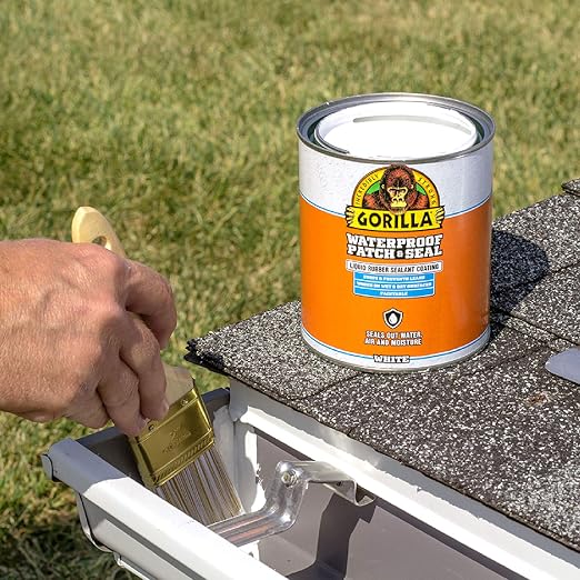 Gorilla Patch & Seal Liquid Rubber Waterproof Sealant, 32 Ounce - Image 5