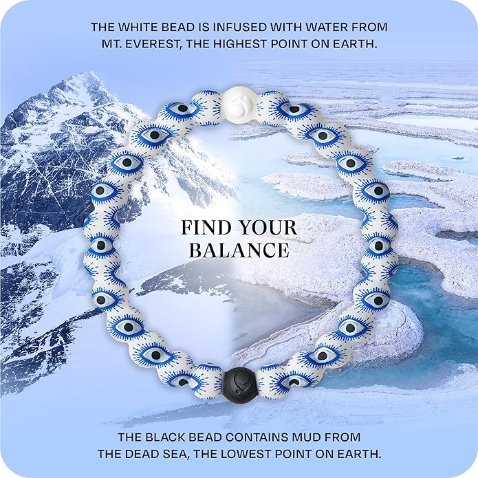 Lokai Bead Bracelets - Colorful Boho Beaded Healing Bracelets for Women & Men - Unique Meaningful Gift For Women & Men For Christmas, Stocking Stuffers