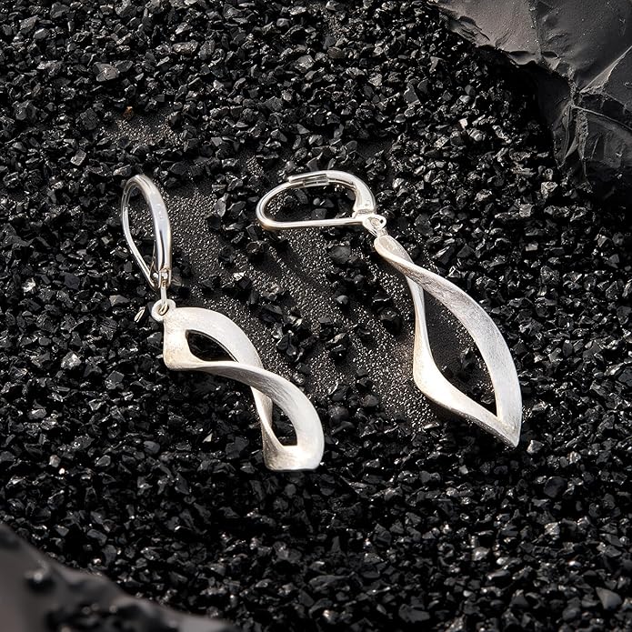 925 Sterling Silver Teardrop Dangle Earrings for Women Leverback Drop Dangle Earrings Jewelry Hypoallergenic Sterling Silver Teardrop Earring for Women Gifts
