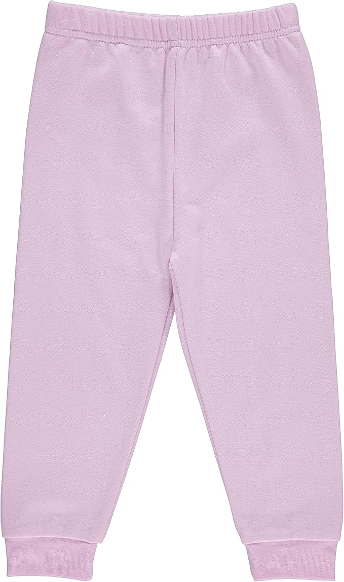 Cudlie 5-Pack Baby/Toddler Girls Joggers - Lounge Pants, Active Sweatpants Sweats - Fashion Joggers for Girls