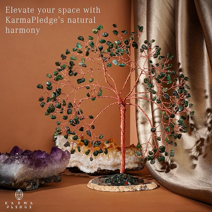 Crystal Tree of Life for Home, Wall Decor to Bring Money & Good Luck, Handmade - Image 4