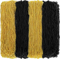 300PCS Mardi Gras Beads Bulk, Mardi Gras Beads Necklace, Parade Throw Accessories Set Decorations Party Supplies