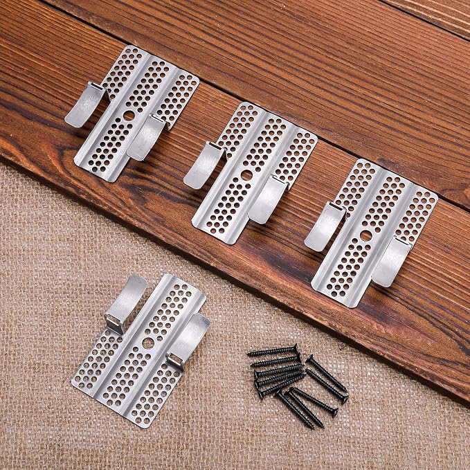 Drywall Repair Clips 24 Pack, Stainless Steel Wall Patch Clips - Image 2