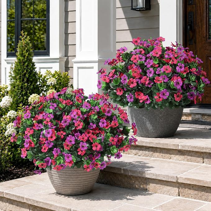 Artificial Flowers for Outdoor Indoor Garden Home Decoration, Faux Flower Daisy - Image 5