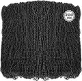 200PCS Beaded Necklace, 33" Mardi Gras Beads, Black Bead Necklace, Mardi Gras Accessories Throw Beads Bulk Party Favors Supplies Decorations for Parade Event Festival Christmas Pirate