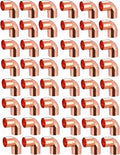 EZ-FLUID 3/4" C X C LF Short Radius Copper 90 Degree Elbow Pressure Copper by EZ-FLUIDPlumbingProducts