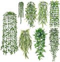 Der Rose 8Pcs Fake Hanging Plants by DerRose