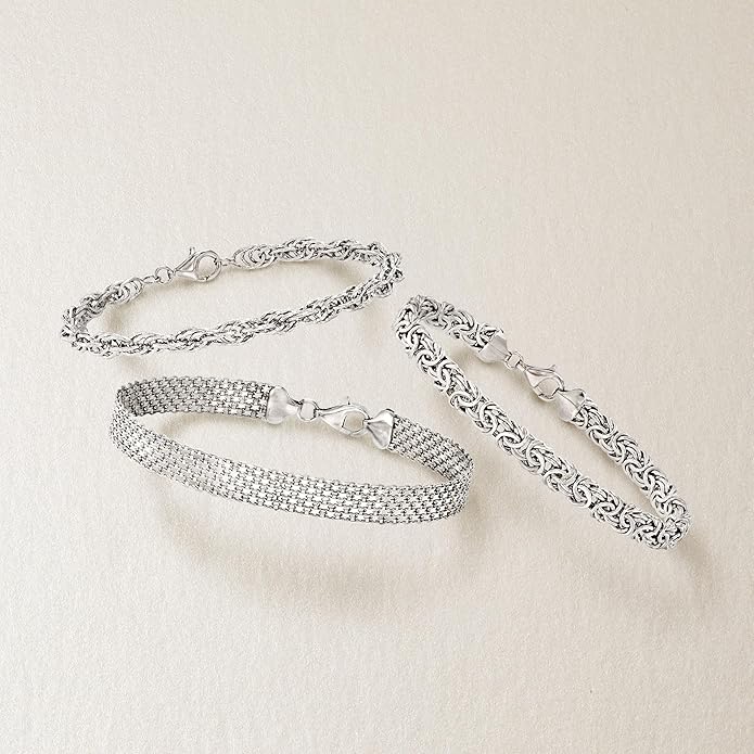 Ross-Simons Jewelry Set: 3 Link Bracelets
