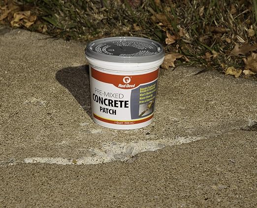 Red Devil 0645 Concrete Repair Patch, Cement Crack Filler, 5.5 Oz. Squeeze Tube - Image 3