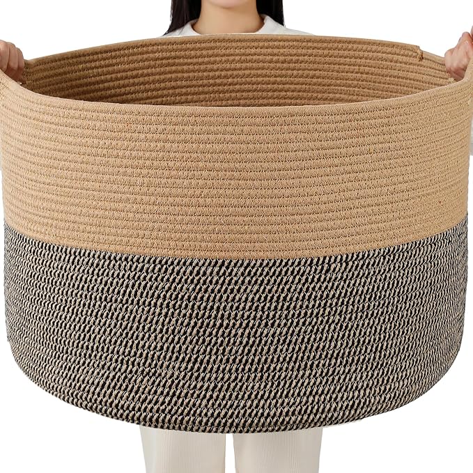 Foldable Laundry Hamper Basket by BEVOVBE