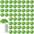 AVIVIHO 65pcs Fake Flowers Green Hydrangea Artificial Flowers Bulk Silk Flowers by Aviviho