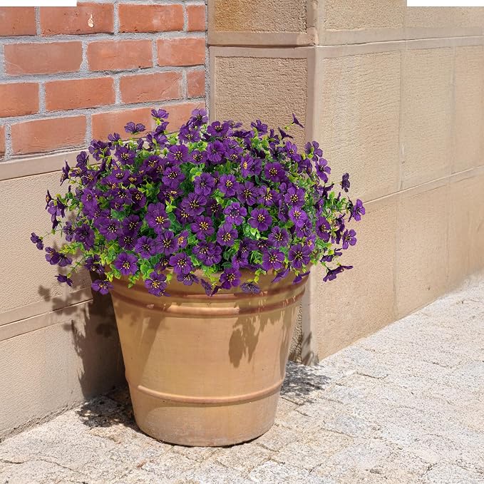 Artificial Flowers for Outdoor Indoor Garden Home Decoration, Faux Flower Daisy - Image 5
