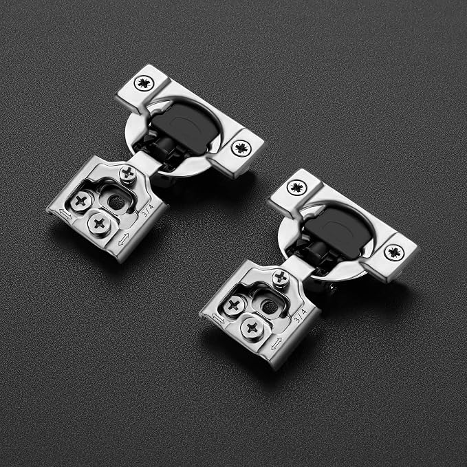 Soft Close Hinges for Kitchen Cabinet Hinges, 3/4 Inch Overlay, 10 Pack | 5 - Image 2