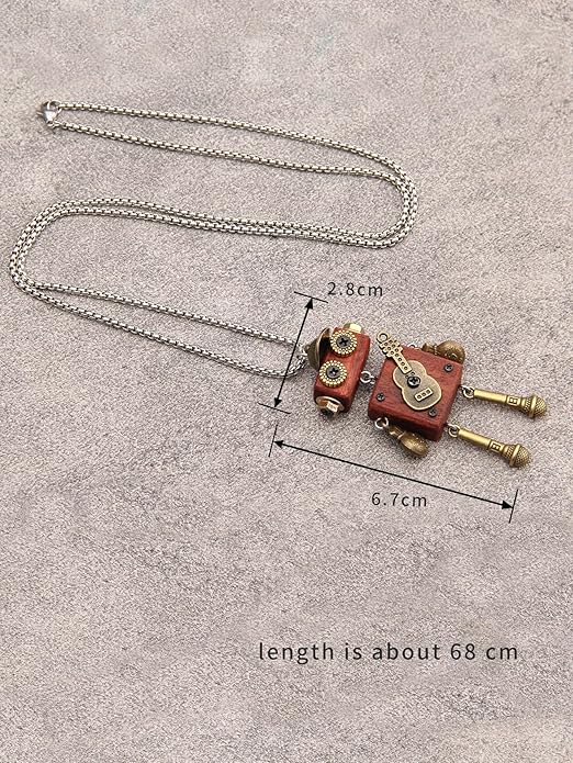 GelConnie Boho Necklaces for Women Vintage Silver Circles Long Pendant Necklace Cowgirl Sweater Necklace Adjustable Leather Choker Necklace for Women