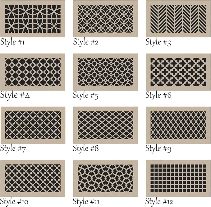 Vent Cover for walls and ceiling Custom Size Fan cover Wall Register Ceiling - Image 5