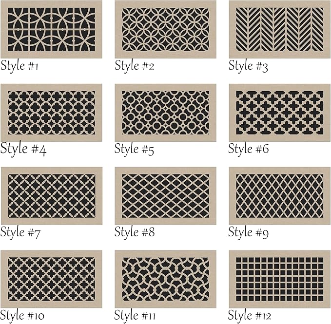 Vent Cover for walls and ceiling Custom Size Fan cover Wall Register Ceiling - Image 5