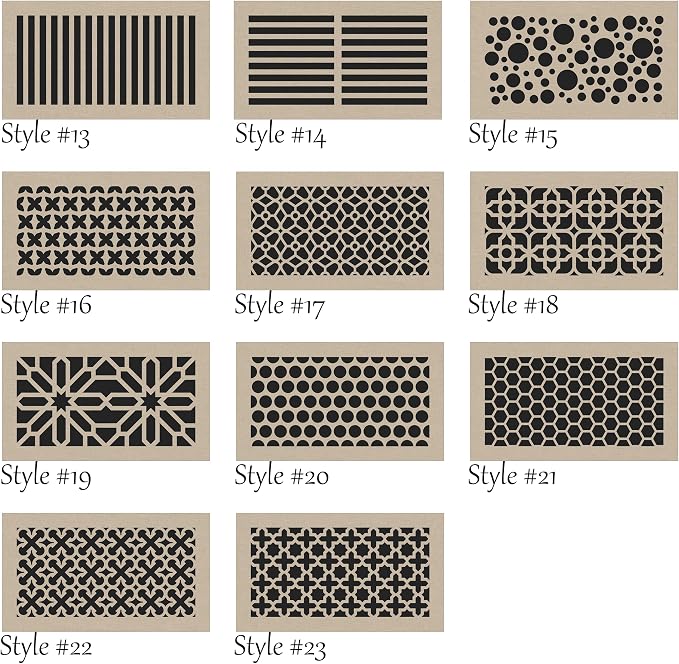 Vent Cover for walls and ceiling thick Custom Size Fan cover Wall Register - Image 5