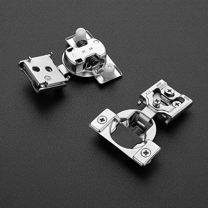 Soft Close Hinges for Kitchen Cabinet Hinges, 3/4 Inch Overlay, 20 Pack | 10 - Image 8